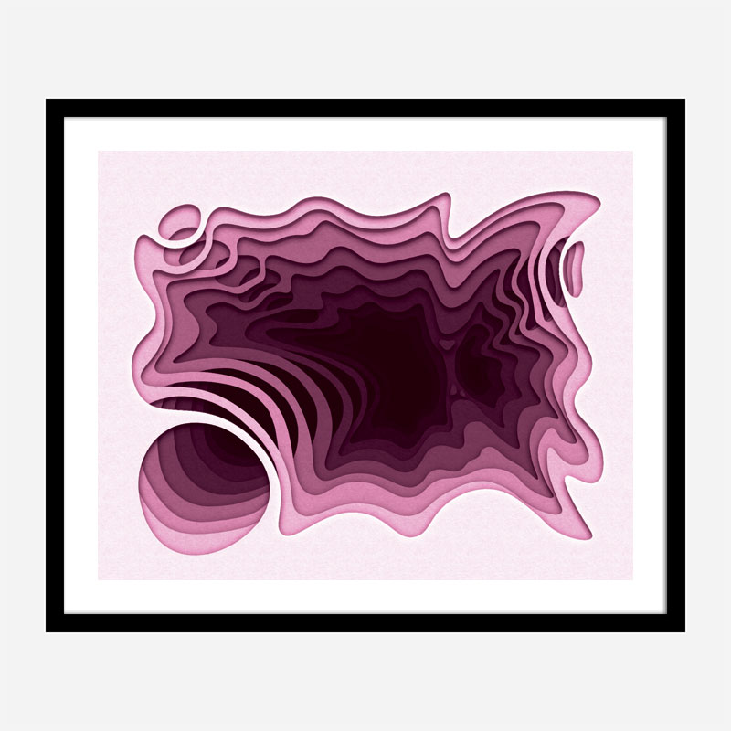 Abstract Rose Art Print Abstract Rose Art Print