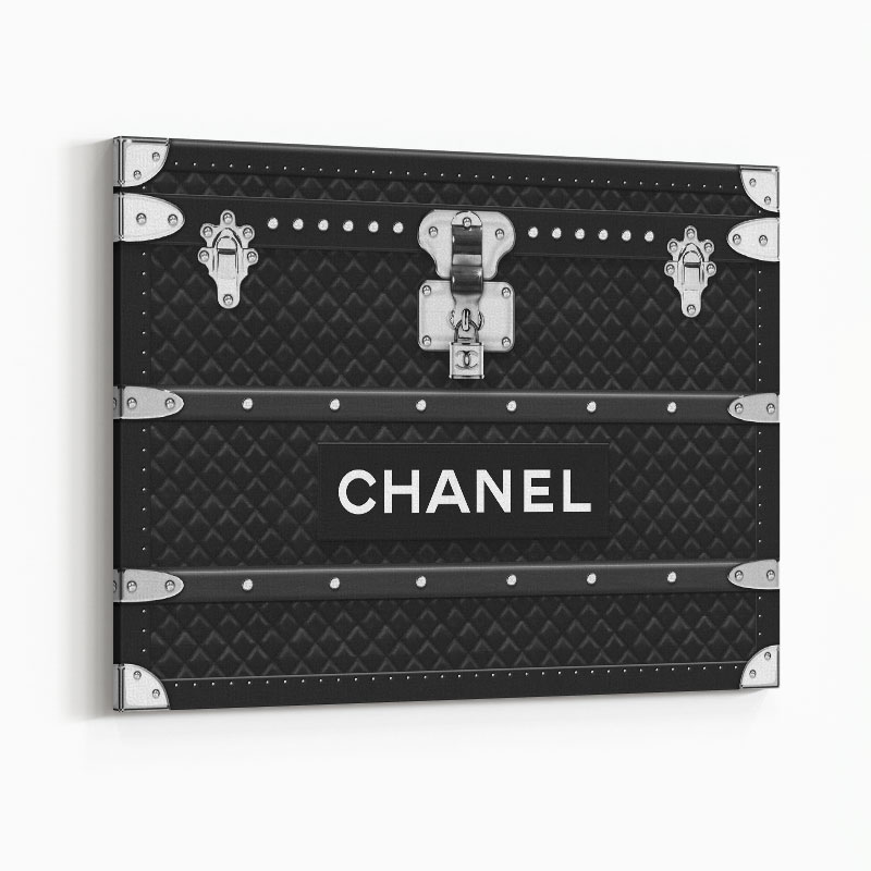 Chanel Trunk Art Print Chanel Trunk Art Print