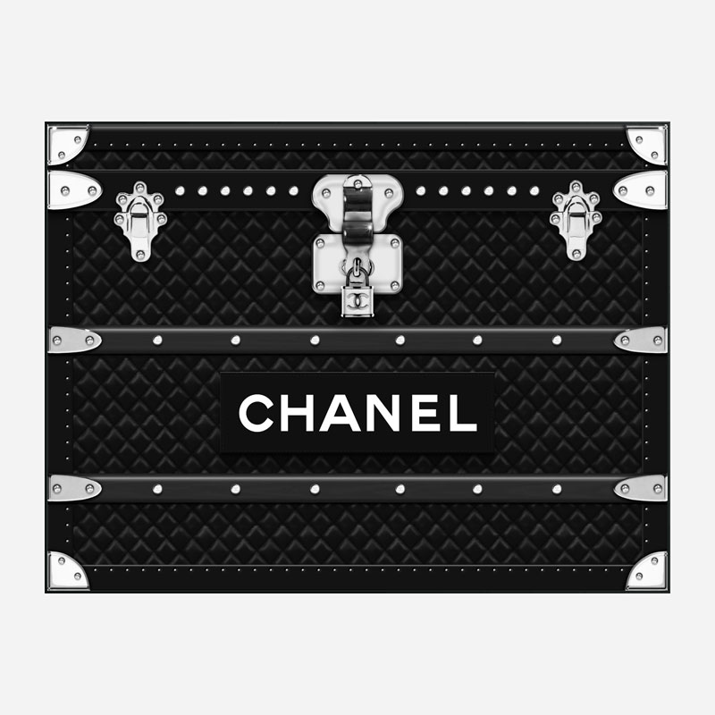 Chanel Trunk Art Print