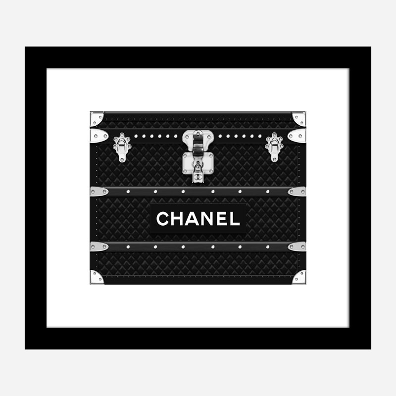 Chanel Trunk Art Print Chanel Trunk Art Print