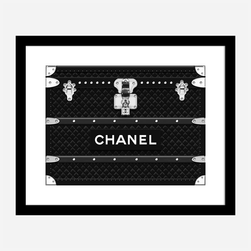 Chanel Trunk Art Print Chanel Trunk Art Print