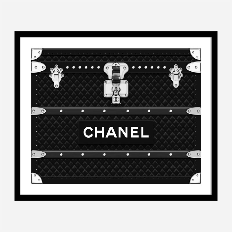 Chanel Trunk Art Print