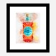 Malfy Gin Blood Orange Art Print Malfy Gin Blood Orange Art Print