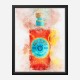 Malfy Gin Blood Orange Art Print Malfy Gin Blood Orange Art Print