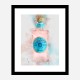 Malfy Rosa Gin Art Print