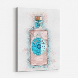 Malfy Rosa Gin Art Print