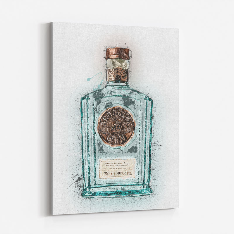 Brooklyn Gin Art Print