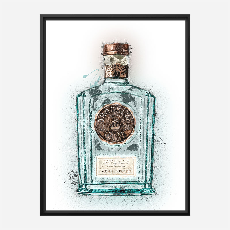 Brooklyn Gin Art Print