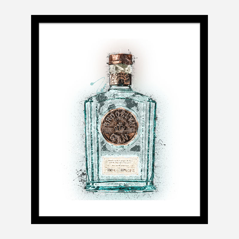 Brooklyn Gin Art Print