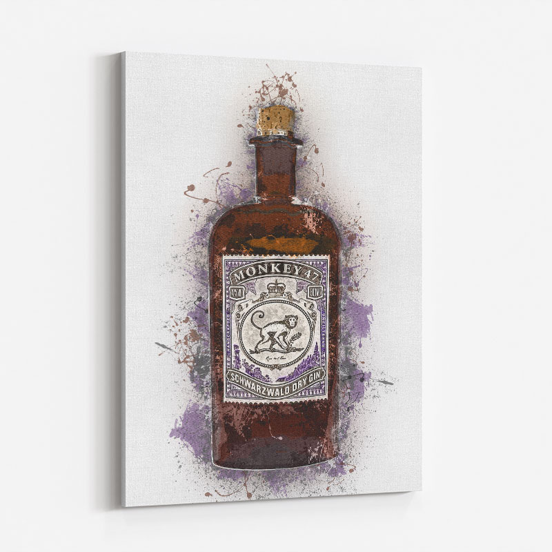 Monkey 47 Gin Art Print