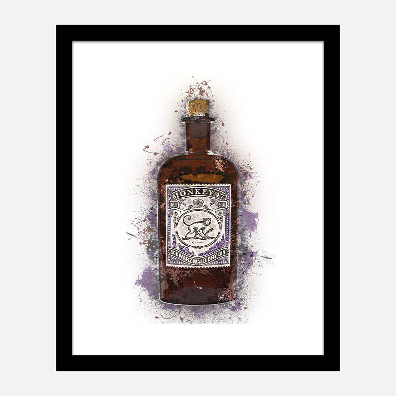 Monkey 47 Gin Art Print