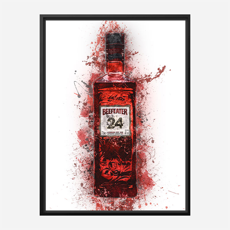 Beefeater 24 Gin Art Print