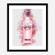 Gordon's Pink Gin Abstract Art Print