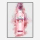 Gordon's Pink Gin Abstract Art Print