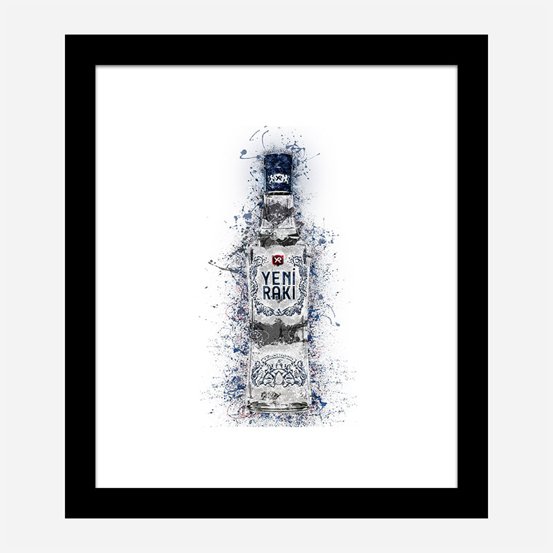 Raki Abstract Art Print