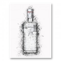 The Botanist Gin Abstract Art Print