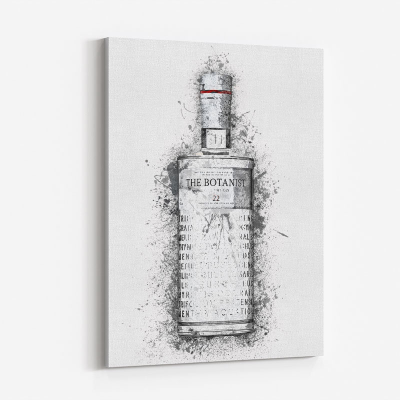 The Botanist Gin Abstract Art Print