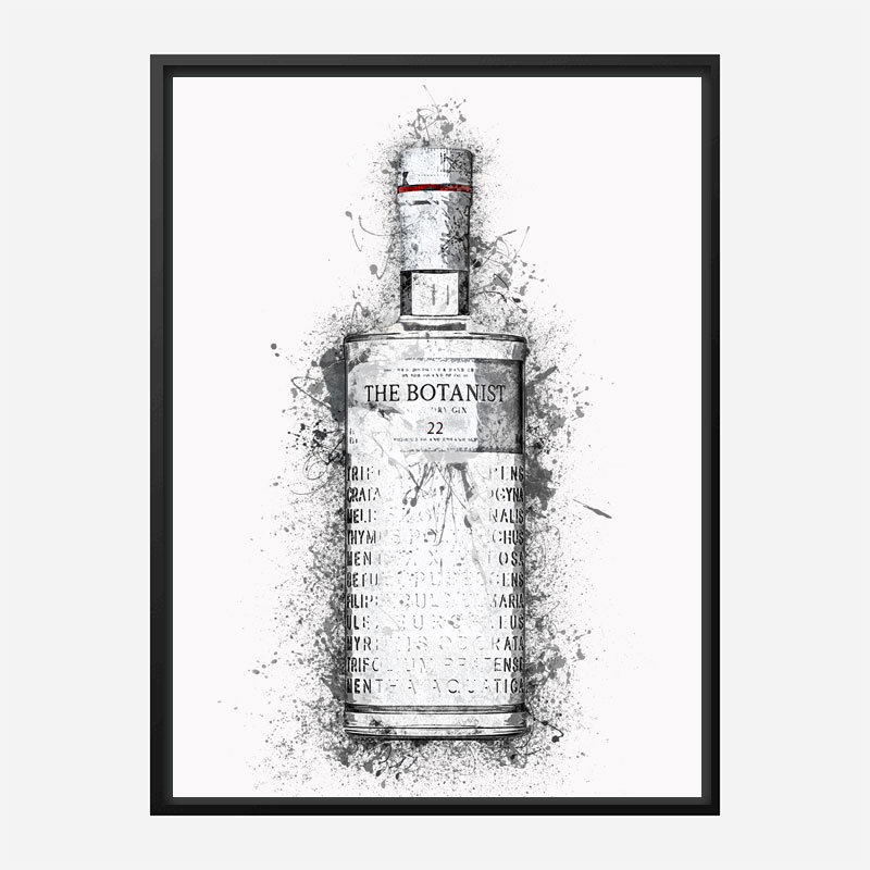 The Botanist Gin Abstract Art Print
