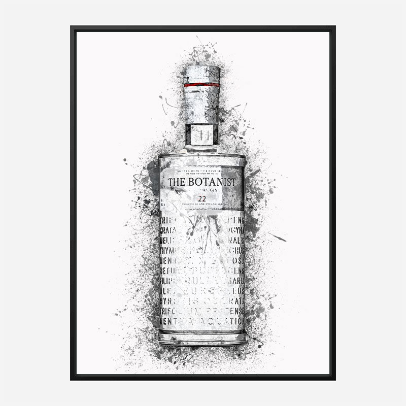 The Botanist Gin Abstract Art Print