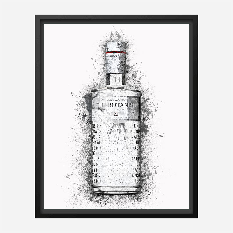 The Botanist Gin Abstract Art Print