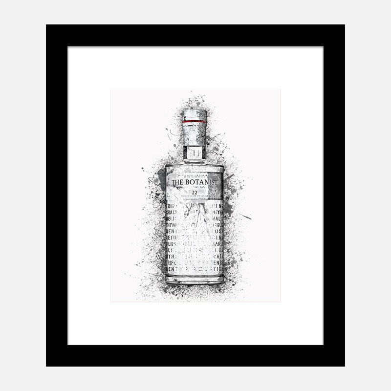 The Botanist Gin Abstract Art Print