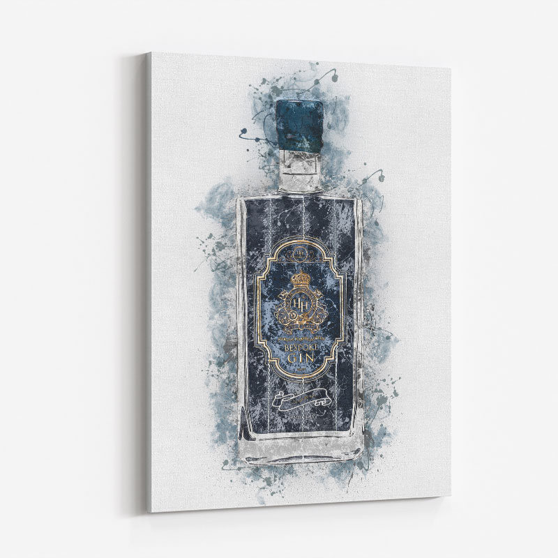 HH Bespoke Gin Abstract Art Print