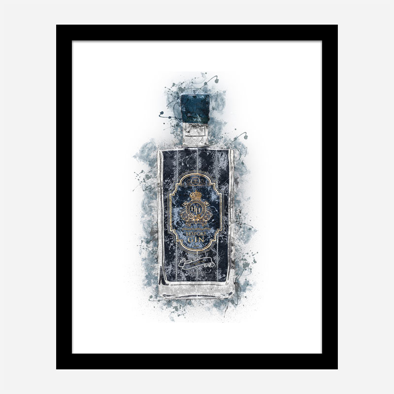 HH Bespoke Gin Abstract Art Print