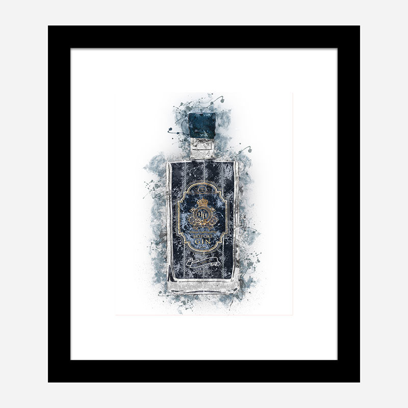 HH Bespoke Gin Abstract Art Print