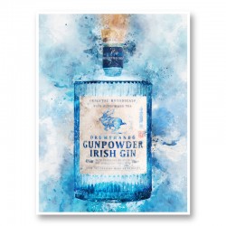Gunpowder Irish Gin Art Print