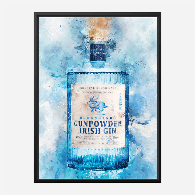 Gunpowder Irish Gin Art Print