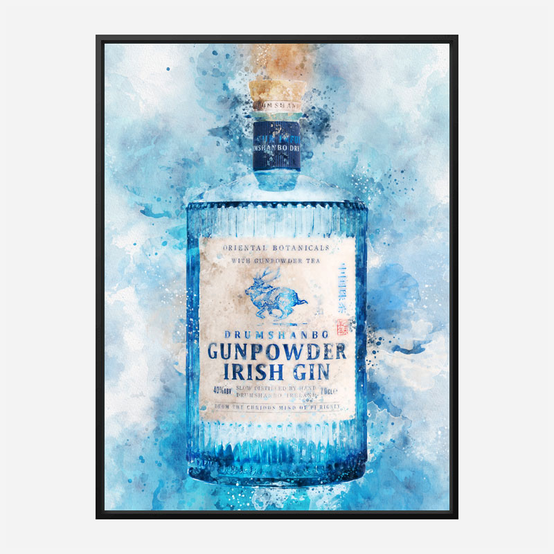 Gunpowder Irish Gin Art Print