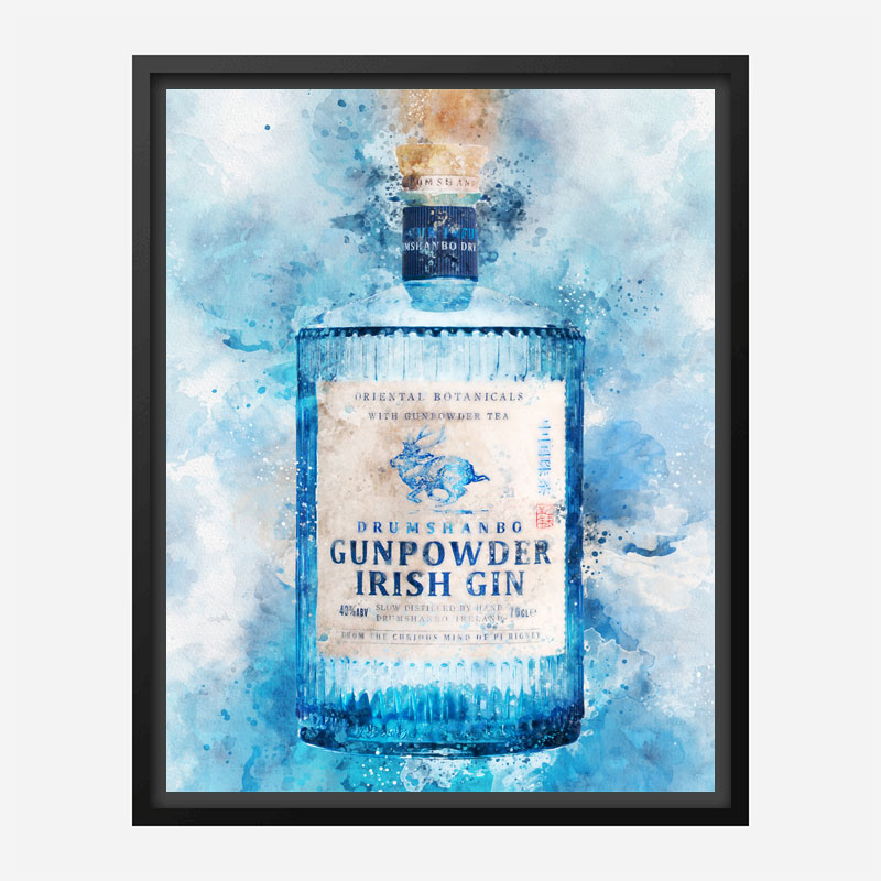 Gunpowder Irish Gin Art Print