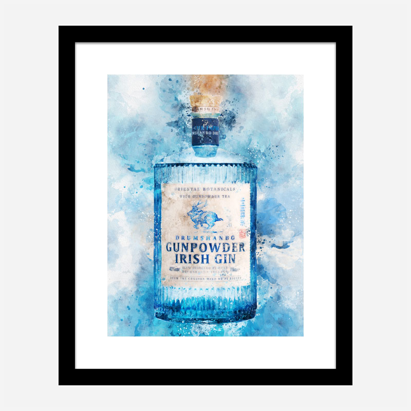 Gunpowder Irish Gin Art Print