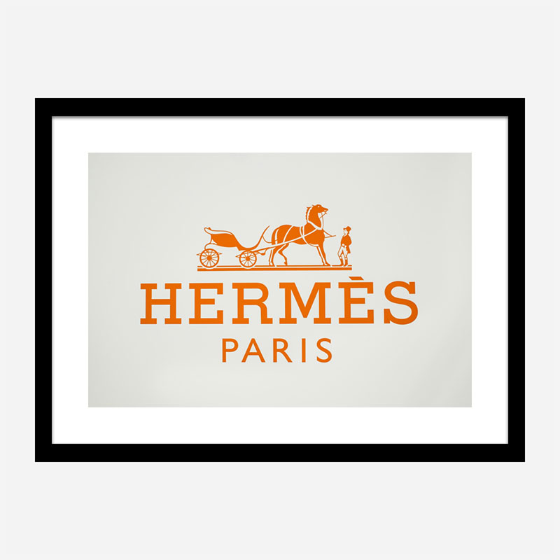 Hermes Logo Wall Art Hermes Logo Wall Art