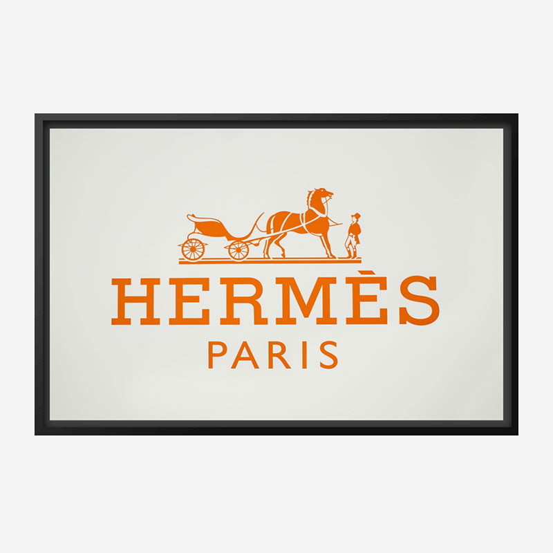 Hermes Logo Wall Art Hermes Logo Wall Art