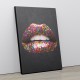 Candy Lips Art Print