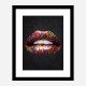 Candy Lips Art Print