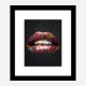 Candy Lips Art Print