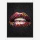 Candy Lips Art Print