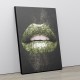 Dollar Lips Art Print