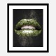 Dollar Lips Art Print