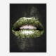 Dollar Lips Art Print