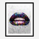 Pill Lips 2 Art Print