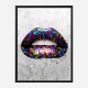 Pill Lips 2 Art Print