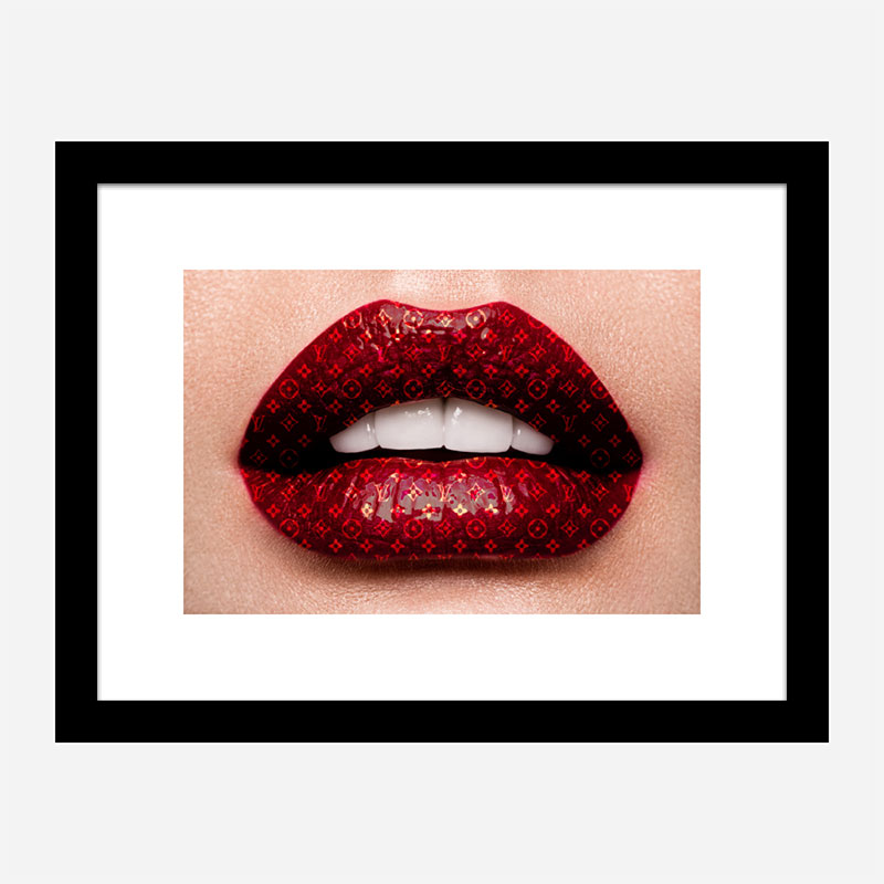 LV Lips Wall Art LV Lips Wall Art