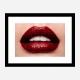 LV Lips Wall Art LV Lips Wall Art