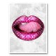 LV Pink Lips Art Print LV Pink Lips Art Print