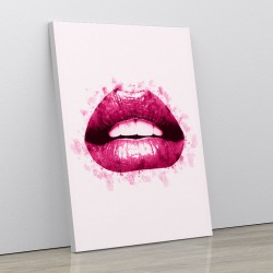 Pink Lips Art Print