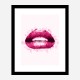 Pink Lips Art Print