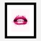 Pink Lips Art Print